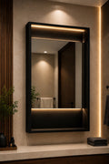 Premium LED Wall Mirror with Frame